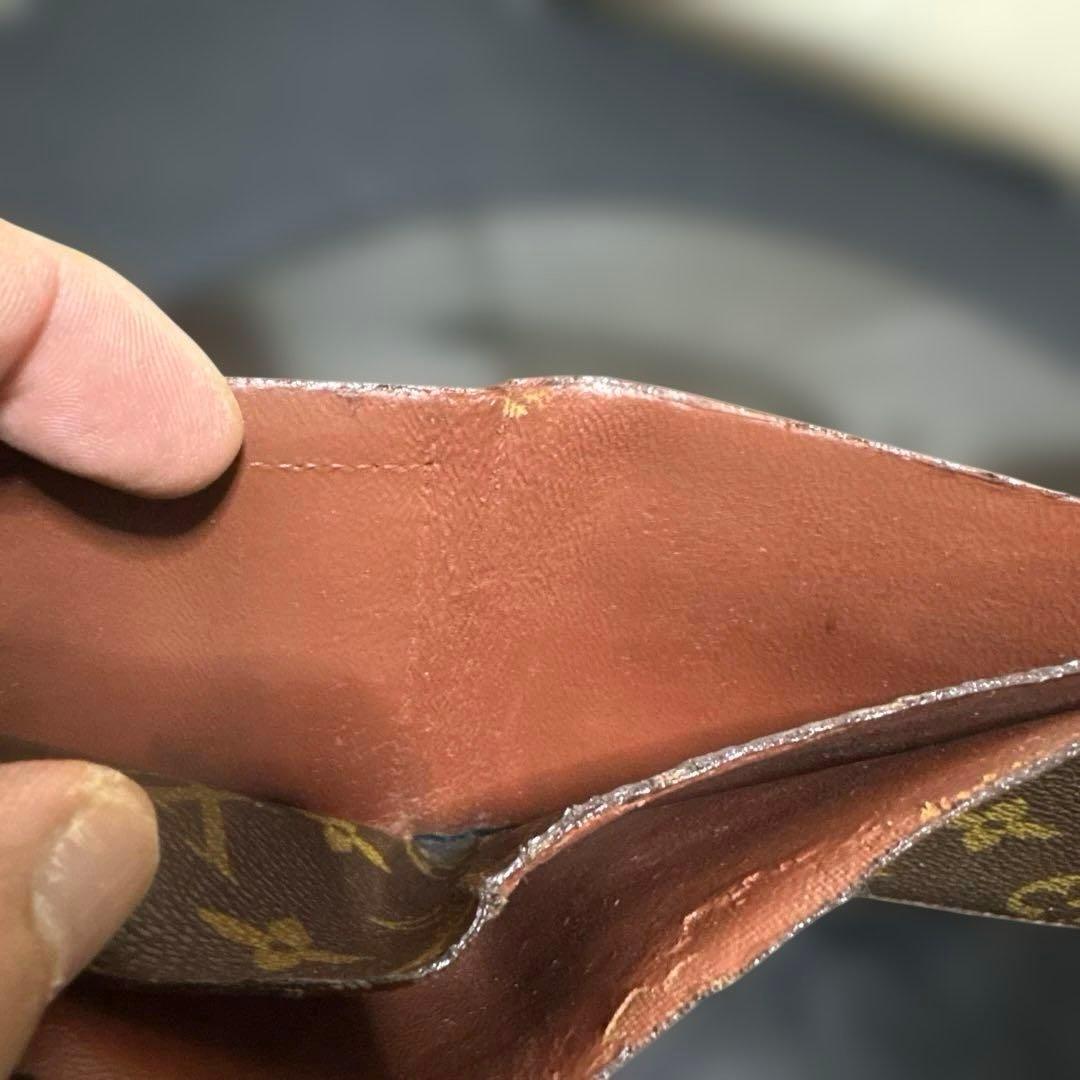 13★優良品★ヴィンテージ♪札入れ 2つ折り財布 ポケットあり