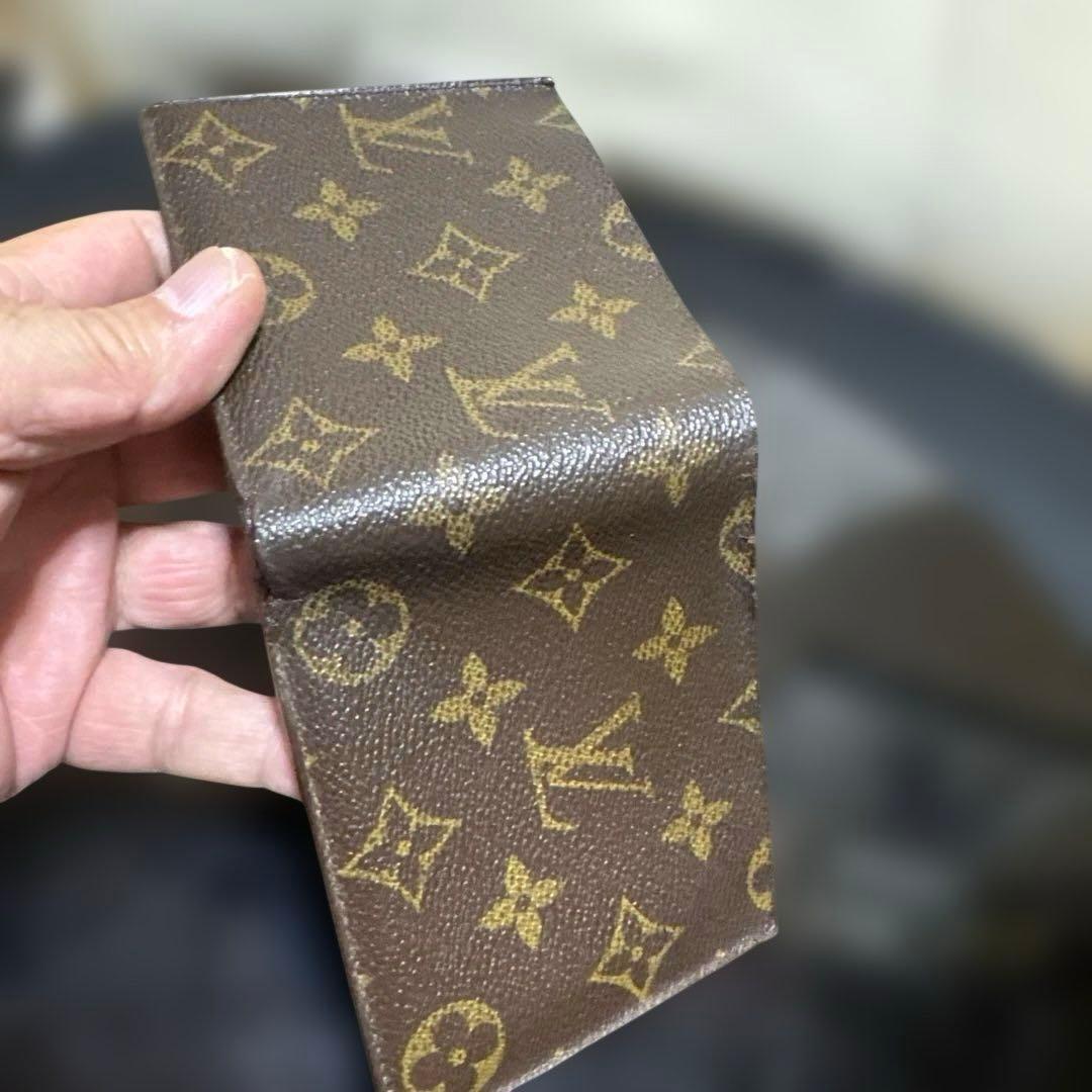 13★優良品★ヴィンテージ♪札入れ 2つ折り財布 ポケットあり