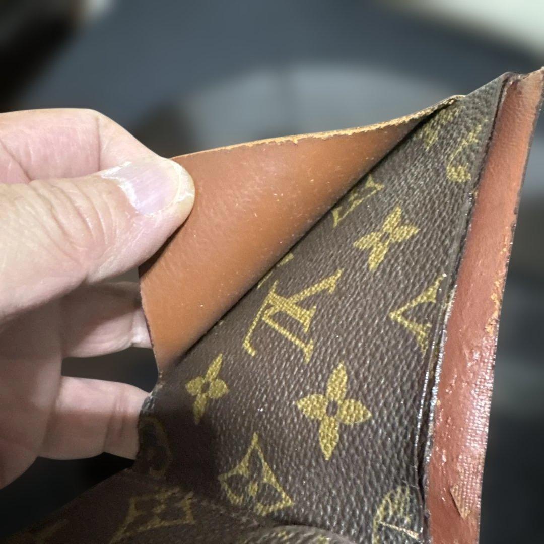 13★優良品★ヴィンテージ♪札入れ 2つ折り財布 ポケットあり