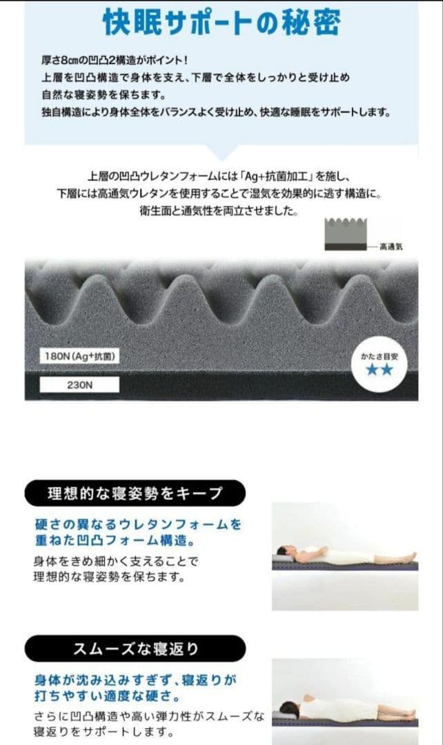 MuAtsu マットレス·シーツセット