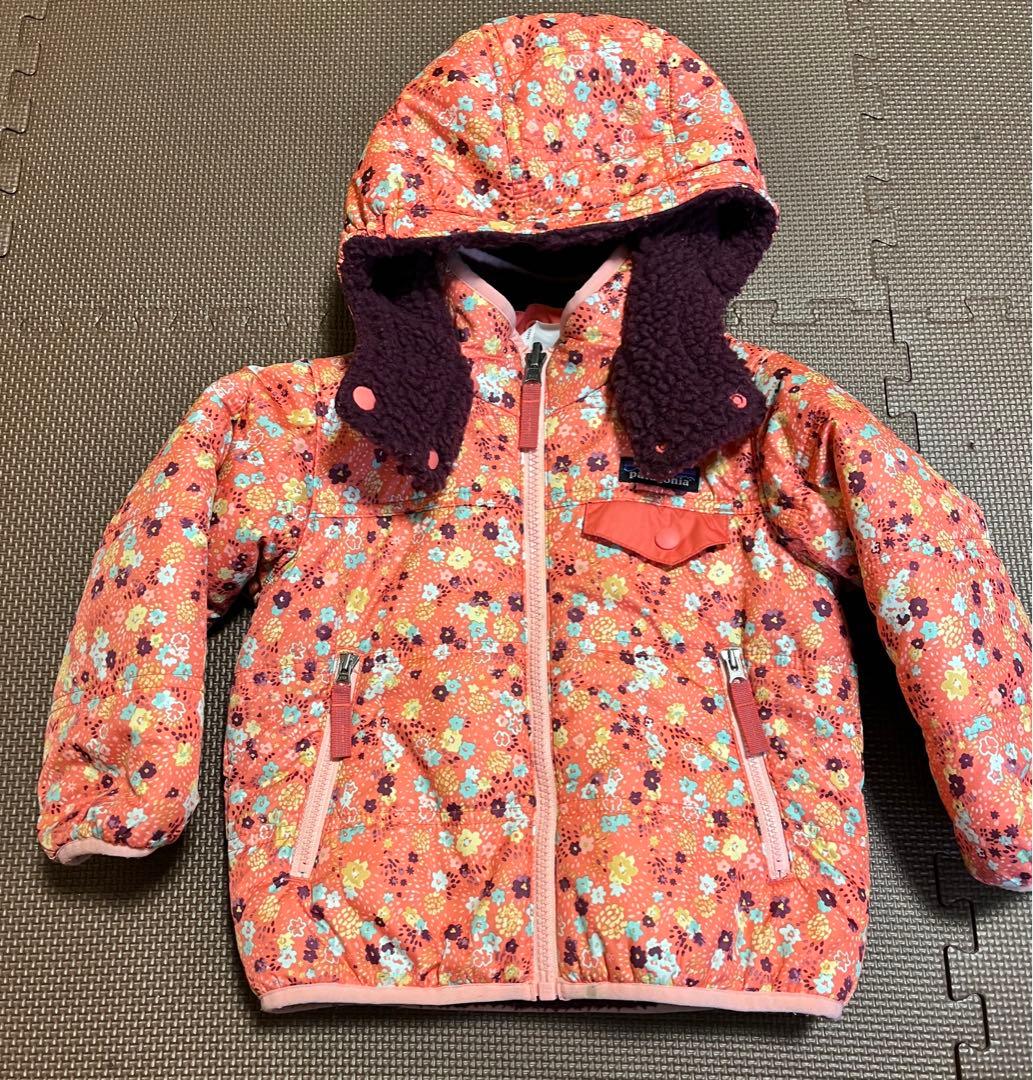 パタゴニア　ベビー・リバーシブル・トリブルズ・フーディ 上下セット ２Ｔ　スノー