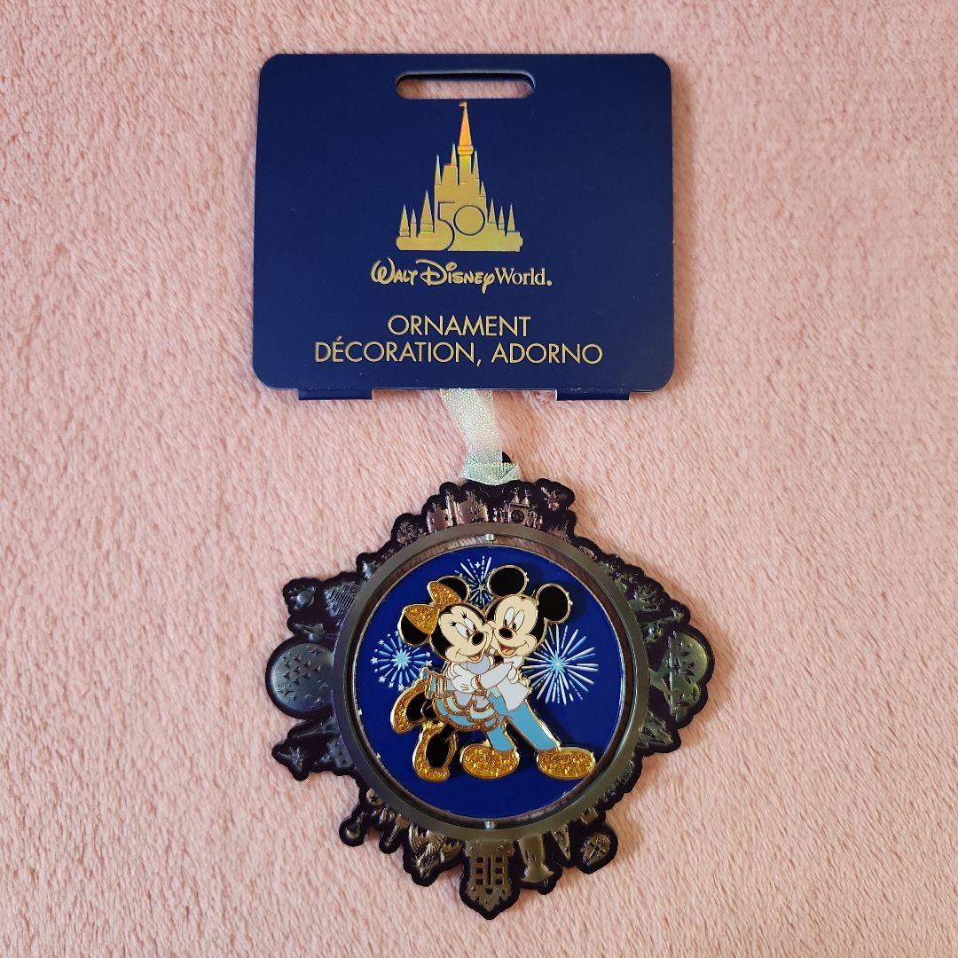 ウォルトディズニーワールド 50周年 オーナメント ミッキー ミニー
