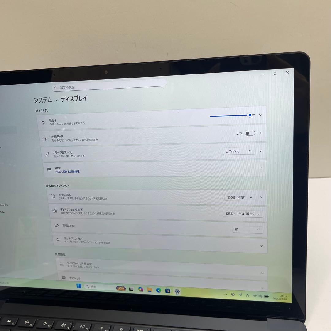 Windowsノート本体 Surface Laptop 4 i7-1185G7 16GB SSD256GB