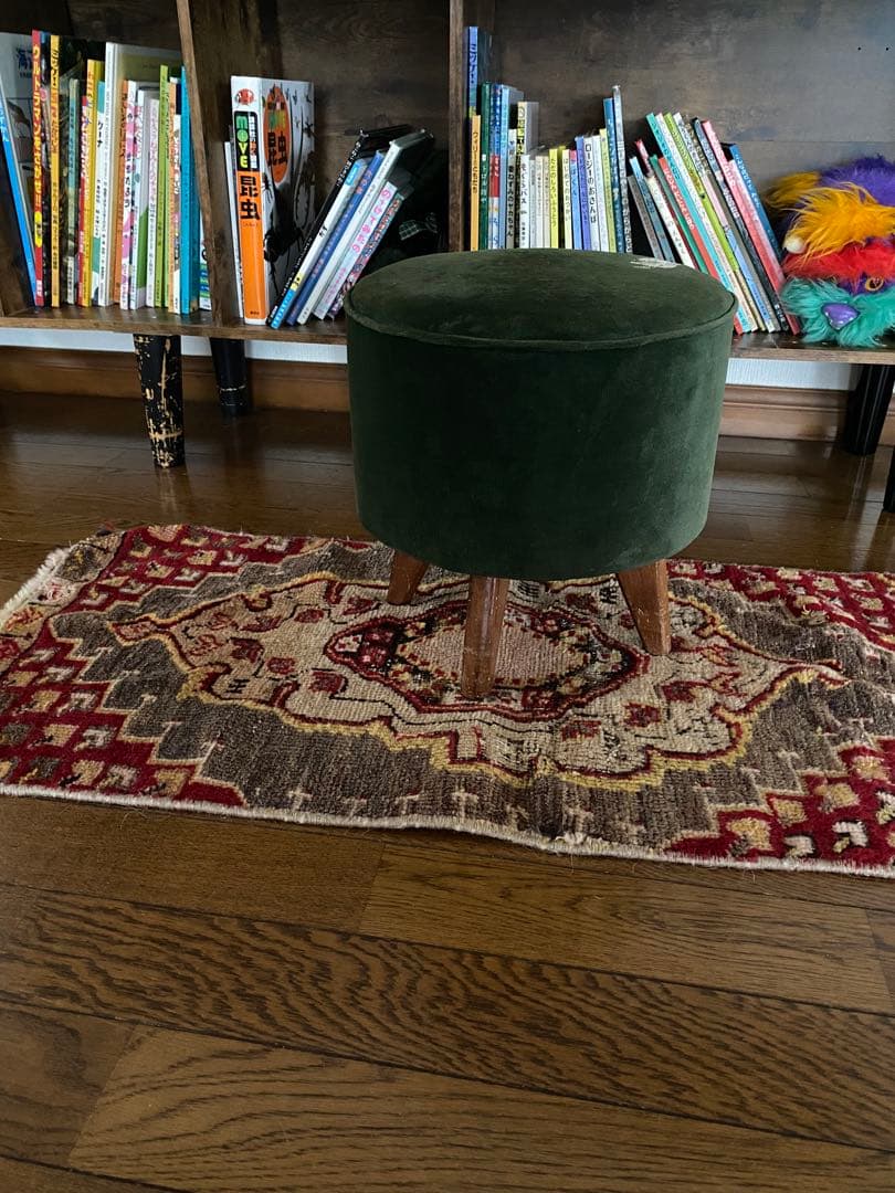 ペルシャ絨毯　毛100% 手織り絨毯　ヴィンテージ