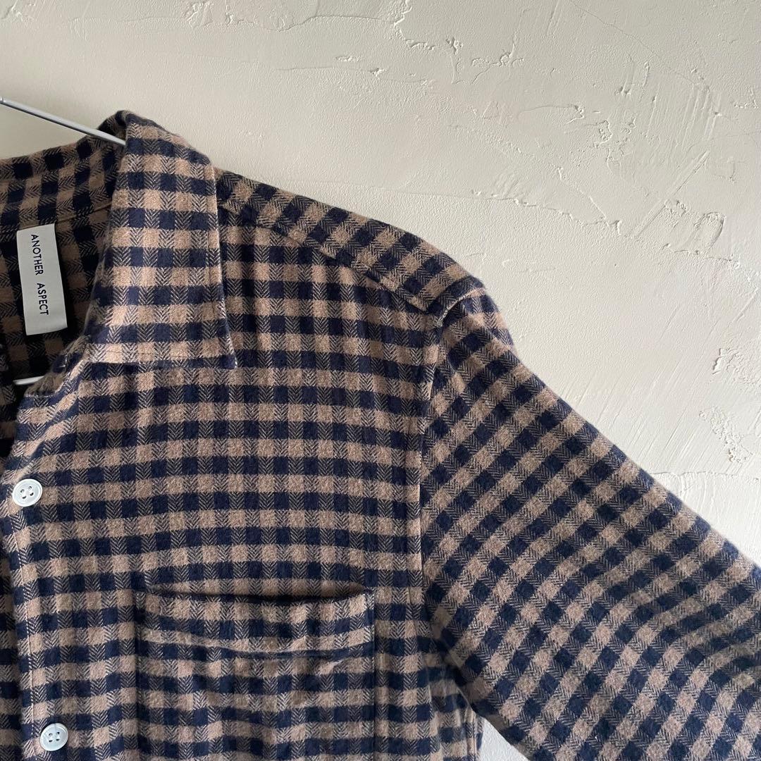 ※genですAnother Aspect チェックシャツ