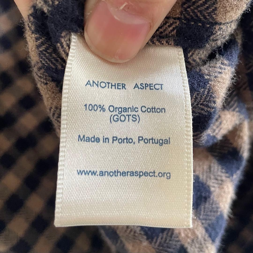 ※genですAnother Aspect チェックシャツ