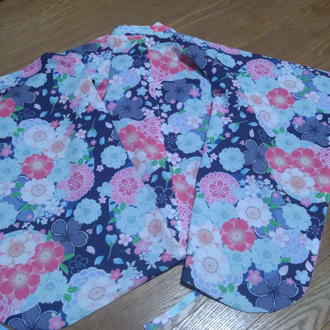 簡単110★キャサリンコテージ★袴セット＆フリル襦袢★青色