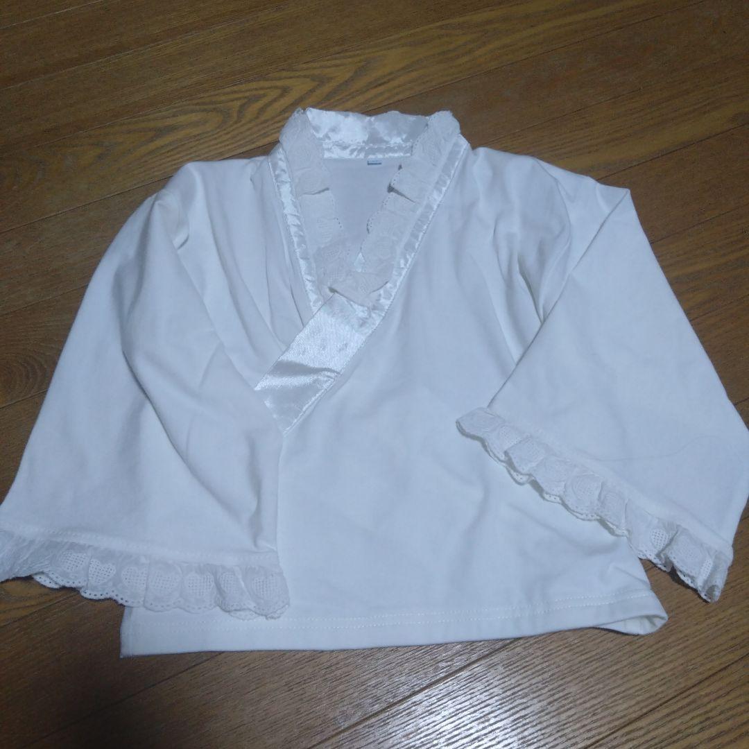 簡単110★キャサリンコテージ★袴セット＆フリル襦袢★青色