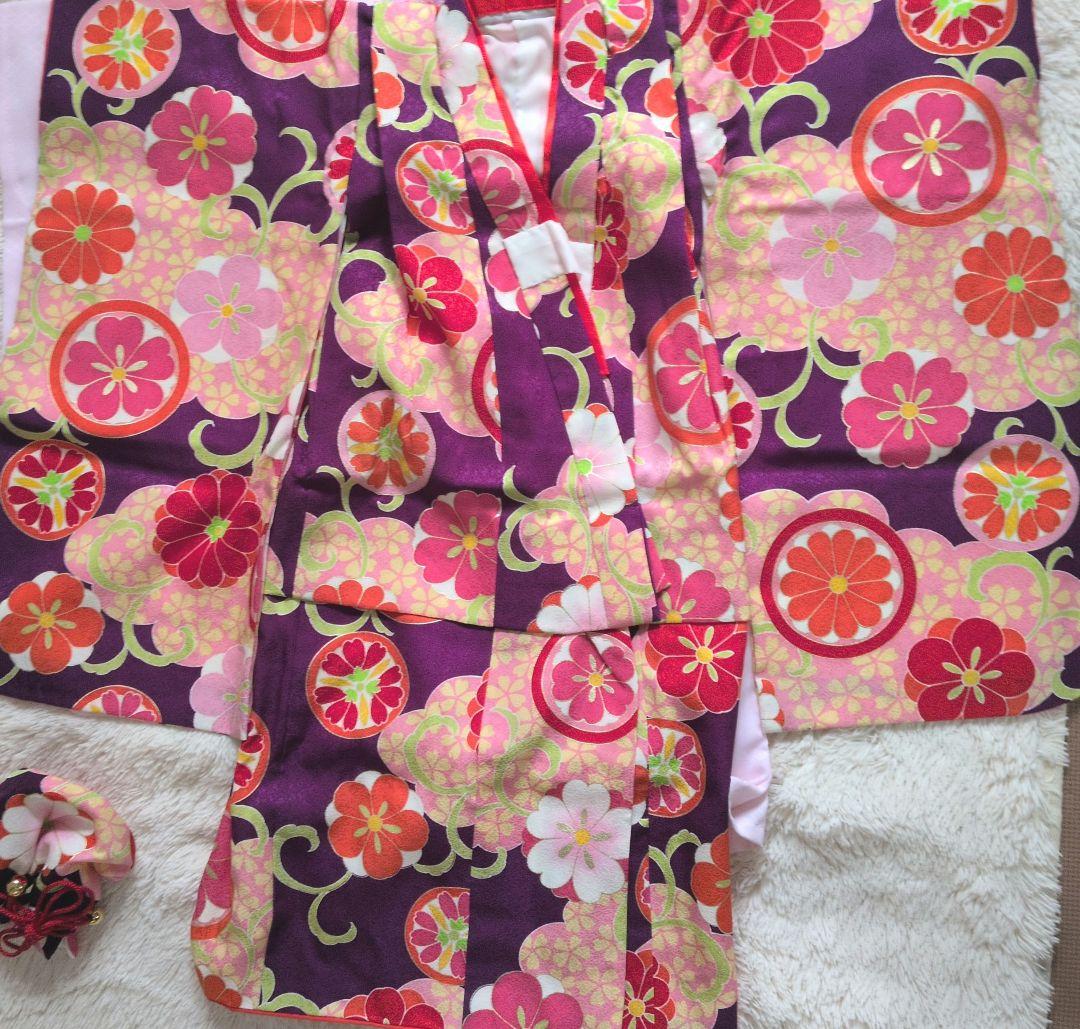 式部浪漫　七五三 着物セット 子供用 花柄