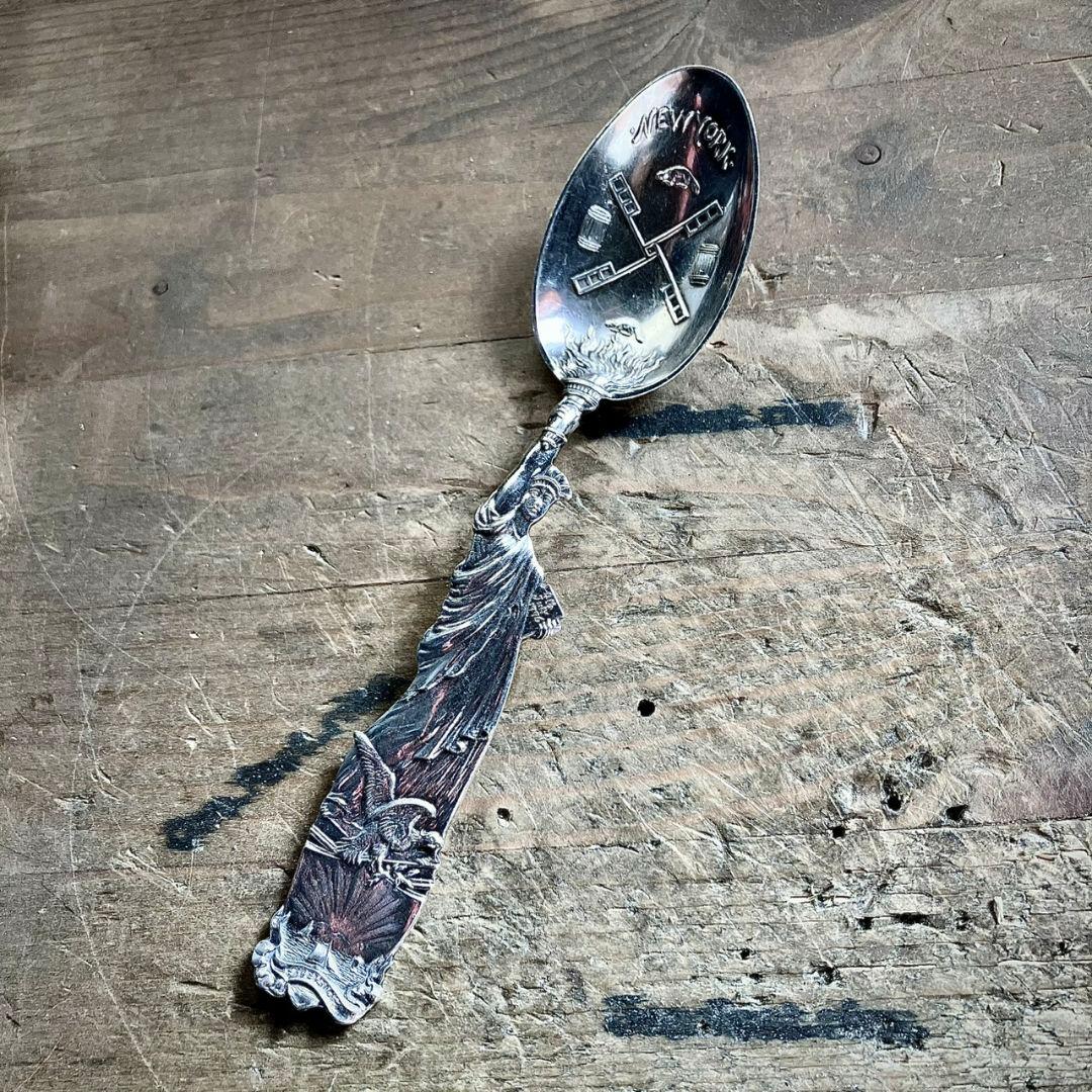 自由の女神　スターリングシルバー　スプーンバングル