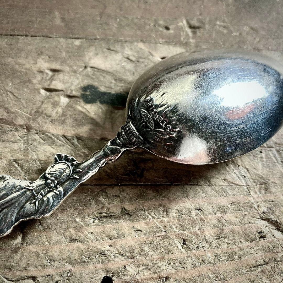 自由の女神　スターリングシルバー　スプーンバングル