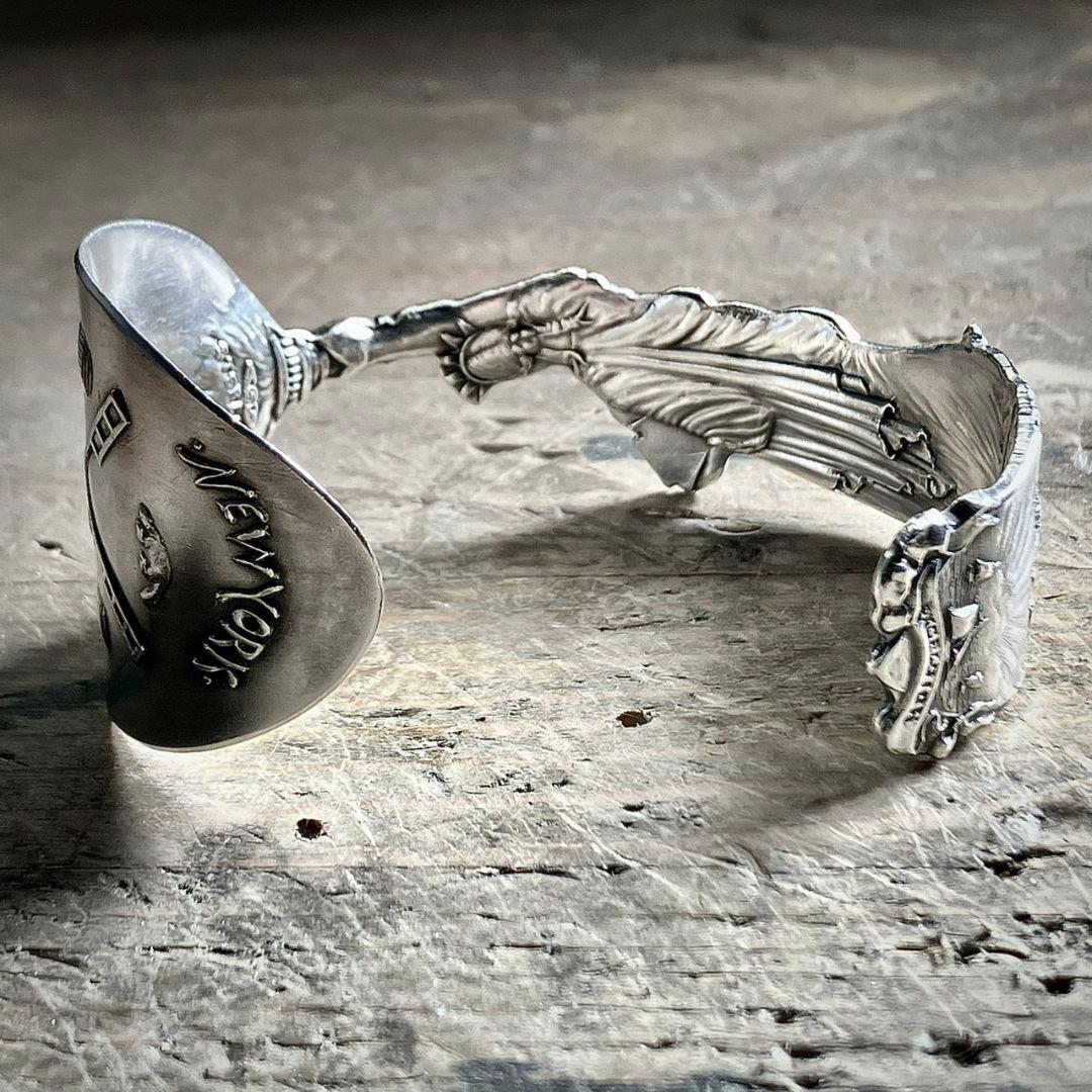 自由の女神　スターリングシルバー　スプーンバングル