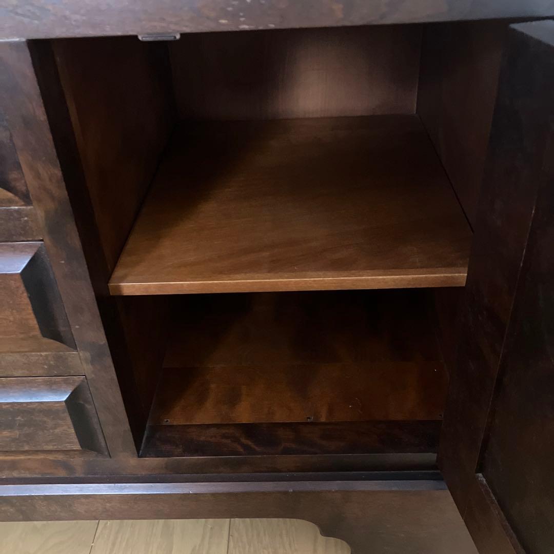 北海道民芸 ライティングビューロー チェスト 学習机 アンティーク インテリア