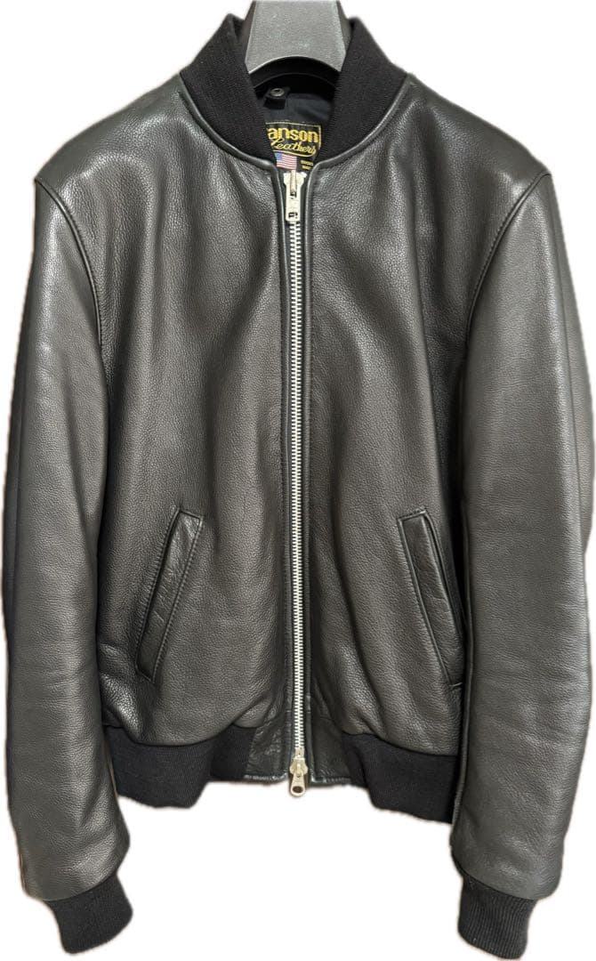 ロンハーマン vanson レザージャケット ボンバー 38 革ジャン