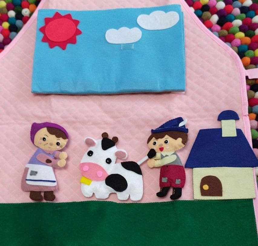 ジャックと豆の木　エプロンシアター用人形確認用