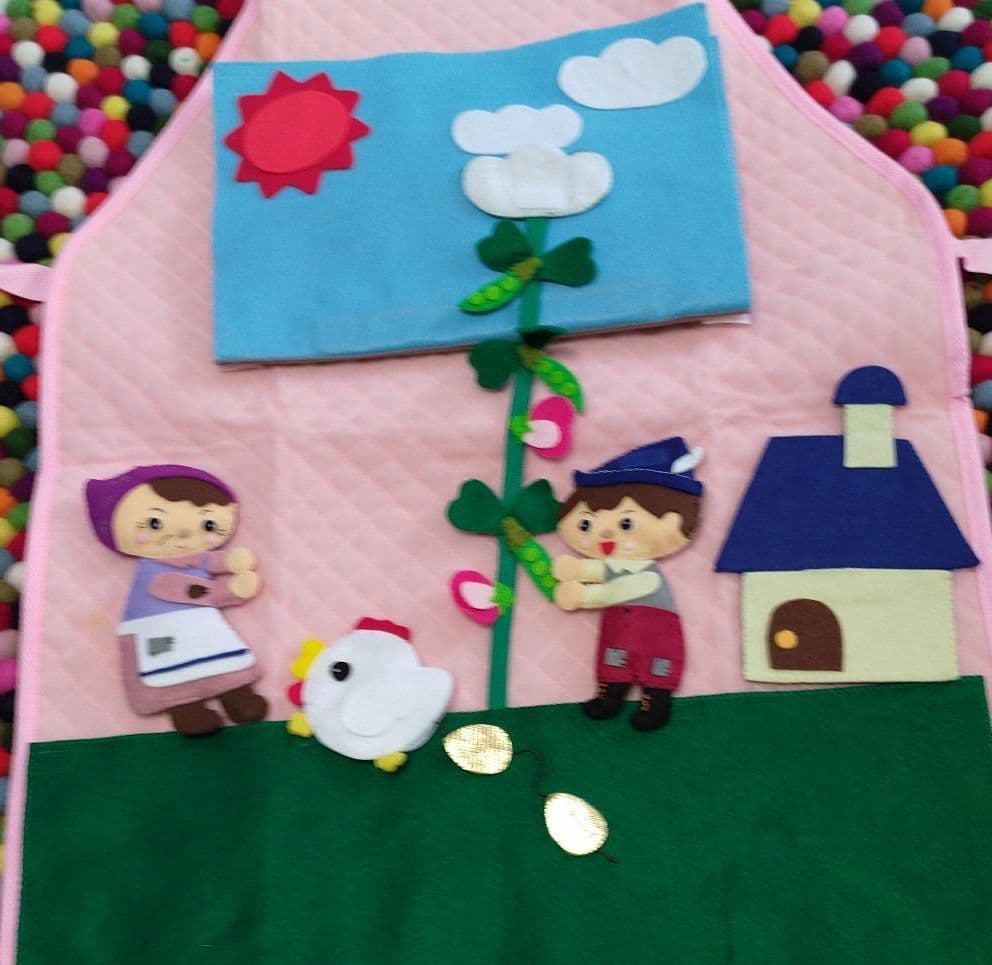 ジャックと豆の木　エプロンシアター用人形確認用