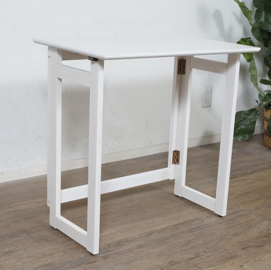 【新品・未使用】 デスク　折りたたみデスク＆チェアー　学習机　2点セット