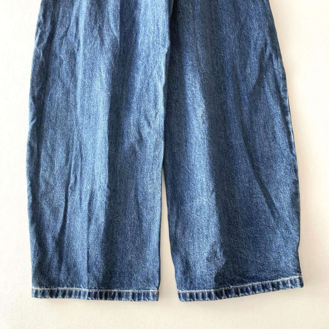 h*様 24AW✨エレンディーク　タックフォルムデニムワイドパンツ　サイズ02