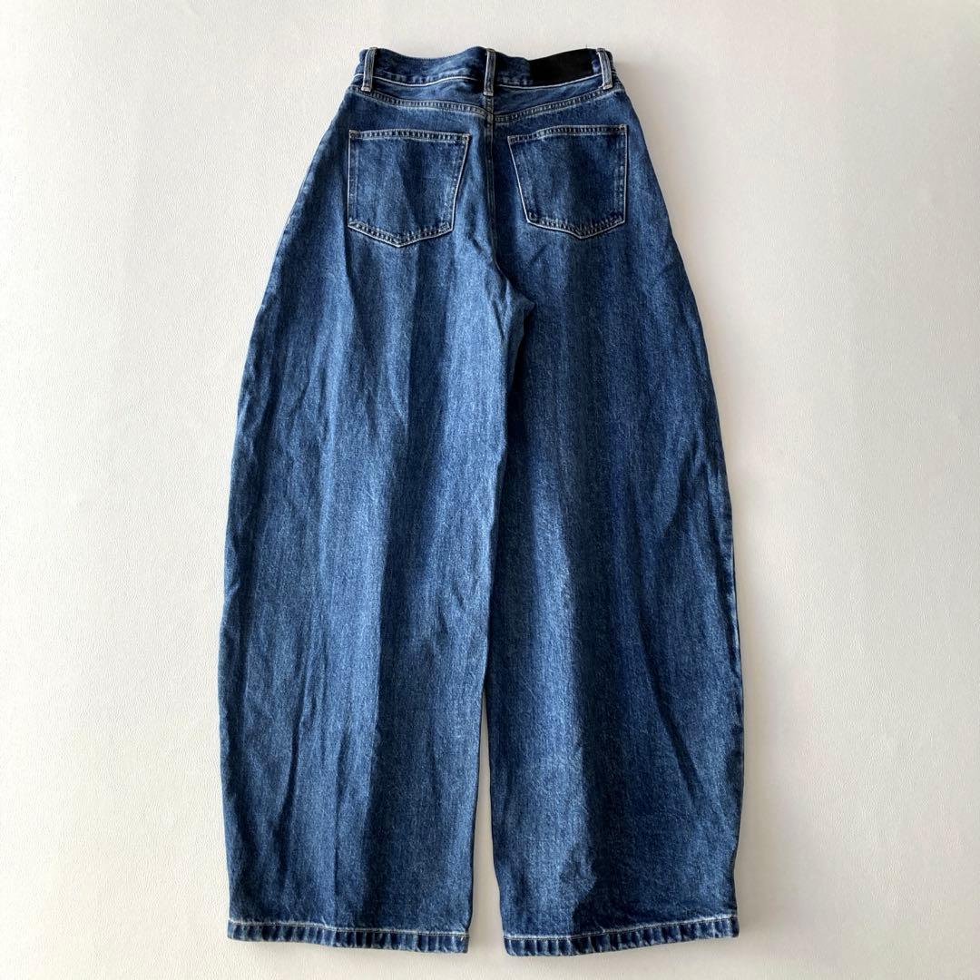 h*様 24AW✨エレンディーク　タックフォルムデニムワイドパンツ　サイズ02