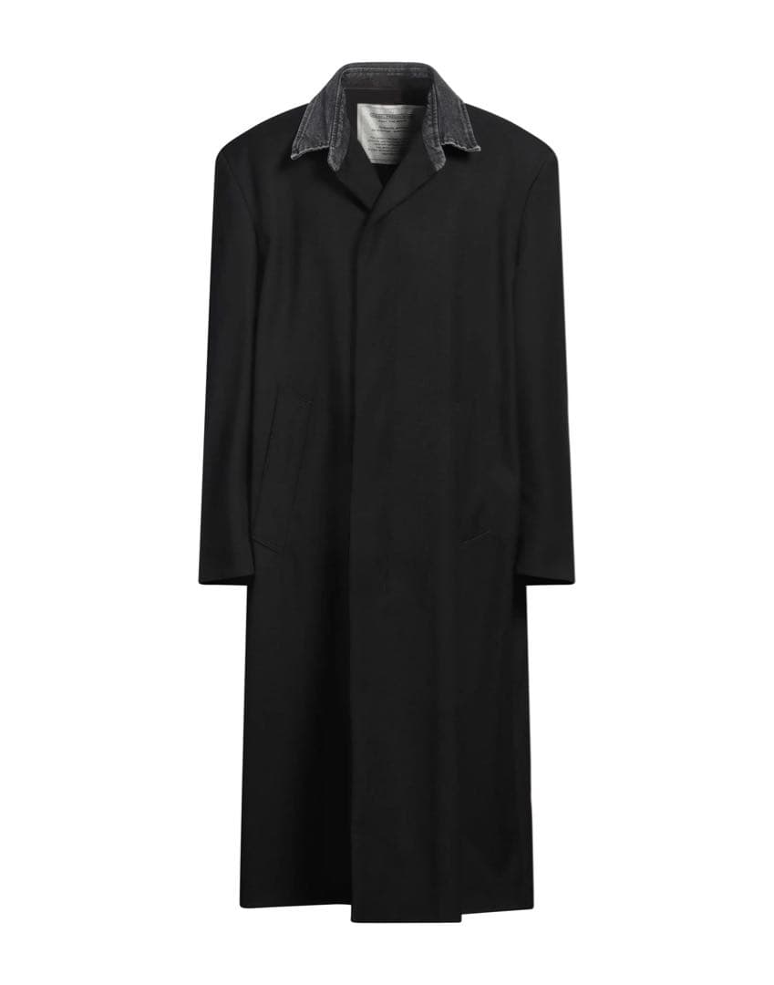 DIESEL ディーゼル カラー切り替えロングチェスターコート