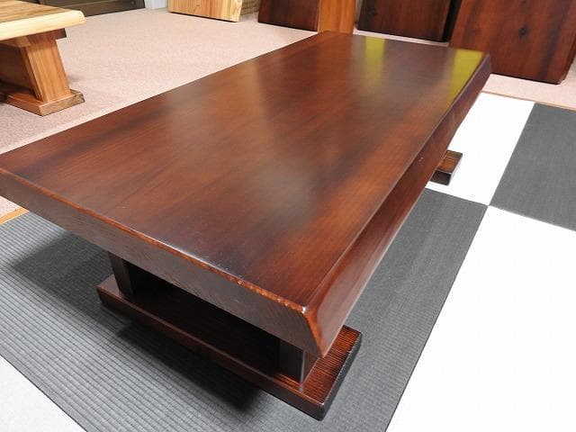 №29a 杉　一枚板座卓