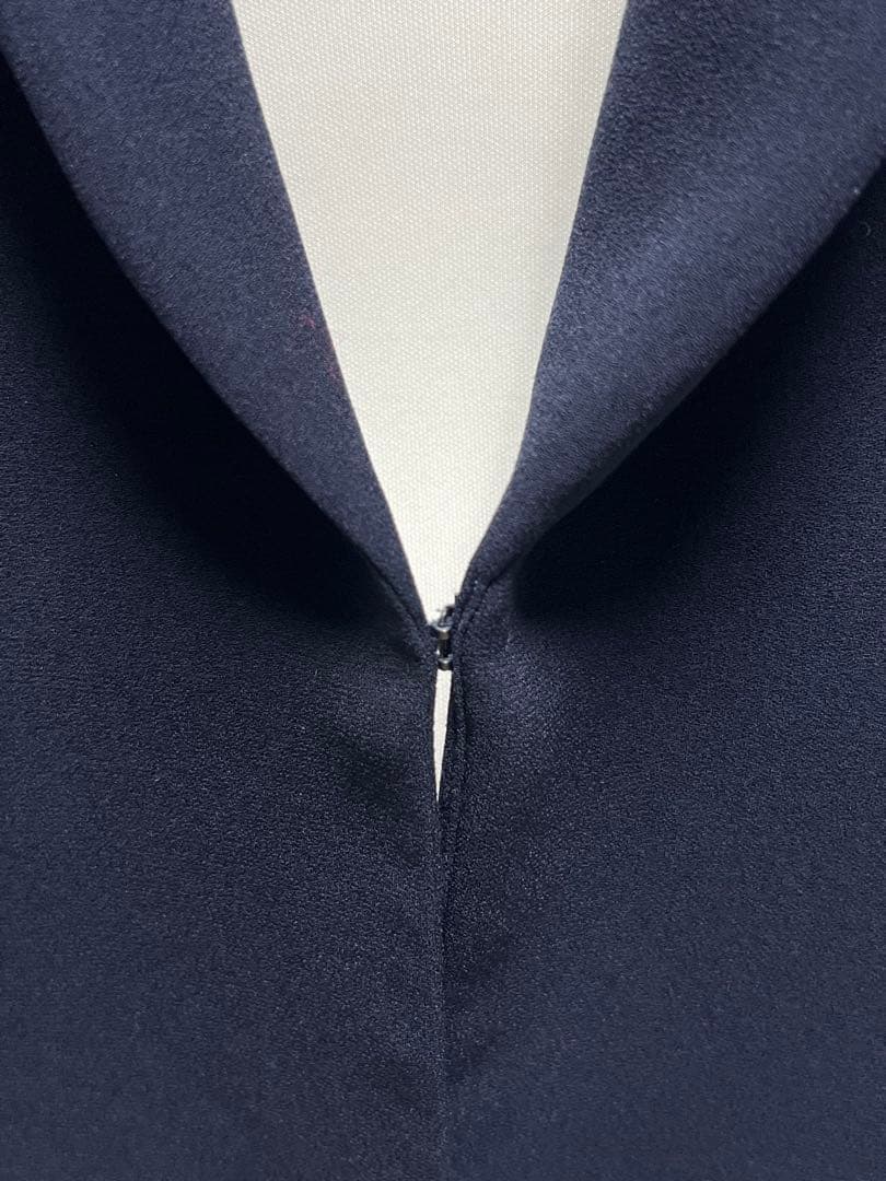 ADAM ET ROPE バックサテンショールカラージャケット パンツ