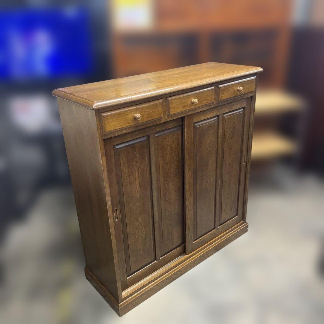 【特注品】下駄箱◆勇峰工芸◇葉山ガーデン取り扱い◆ナラ材