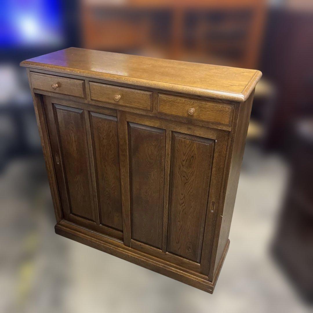 【特注品】下駄箱◆勇峰工芸◇葉山ガーデン取り扱い◆ナラ材