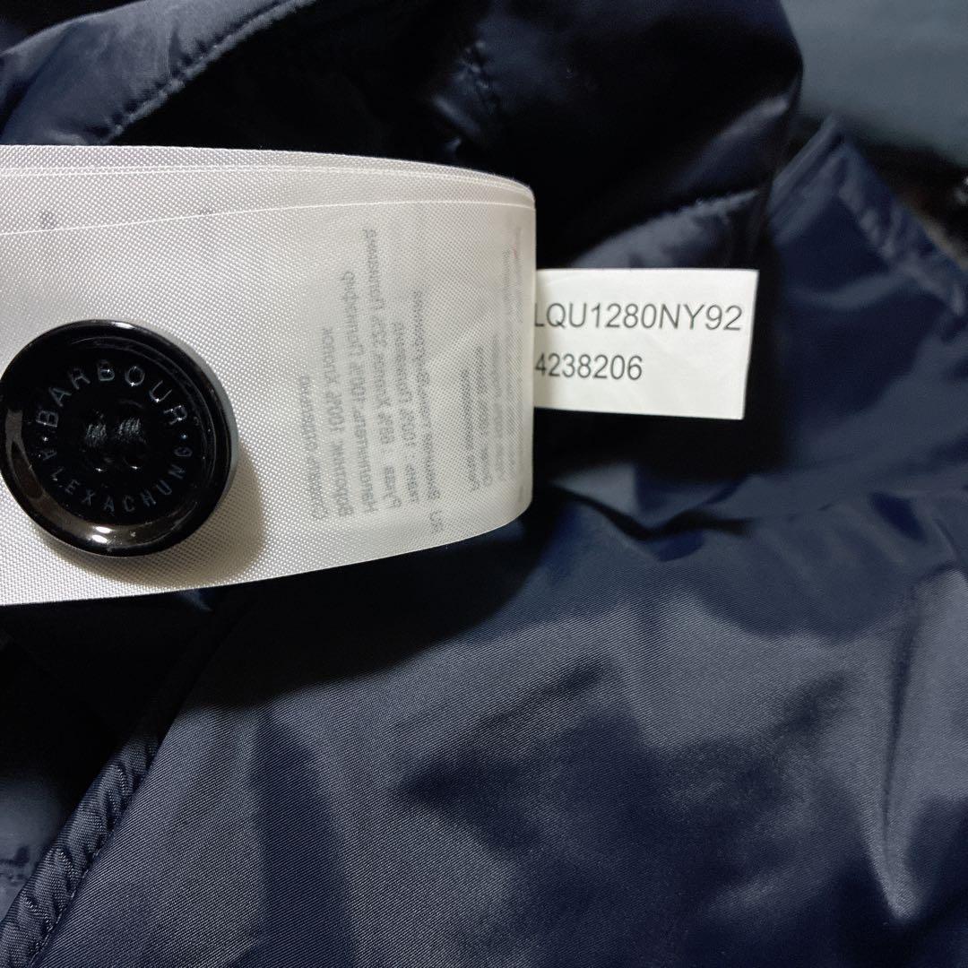 近年⭐️バブアー　アレクサチャン　キルティングコート　ベルト　中綿コート　洗える