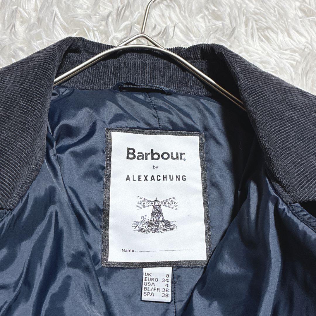 近年⭐️バブアー　アレクサチャン　キルティングコート　ベルト　中綿コート　洗える