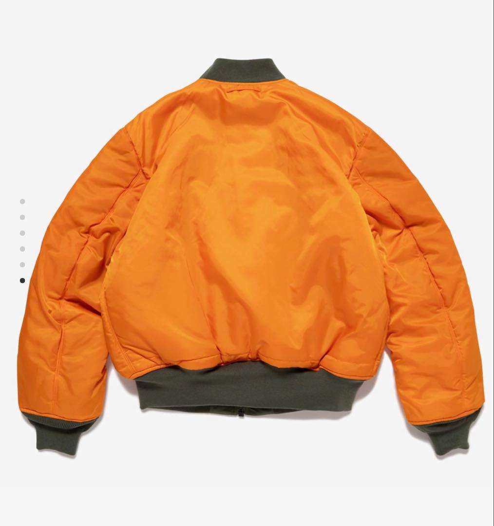 最終値下 新品未使用 WTAPS x Alpha MA-1 オリーブ S