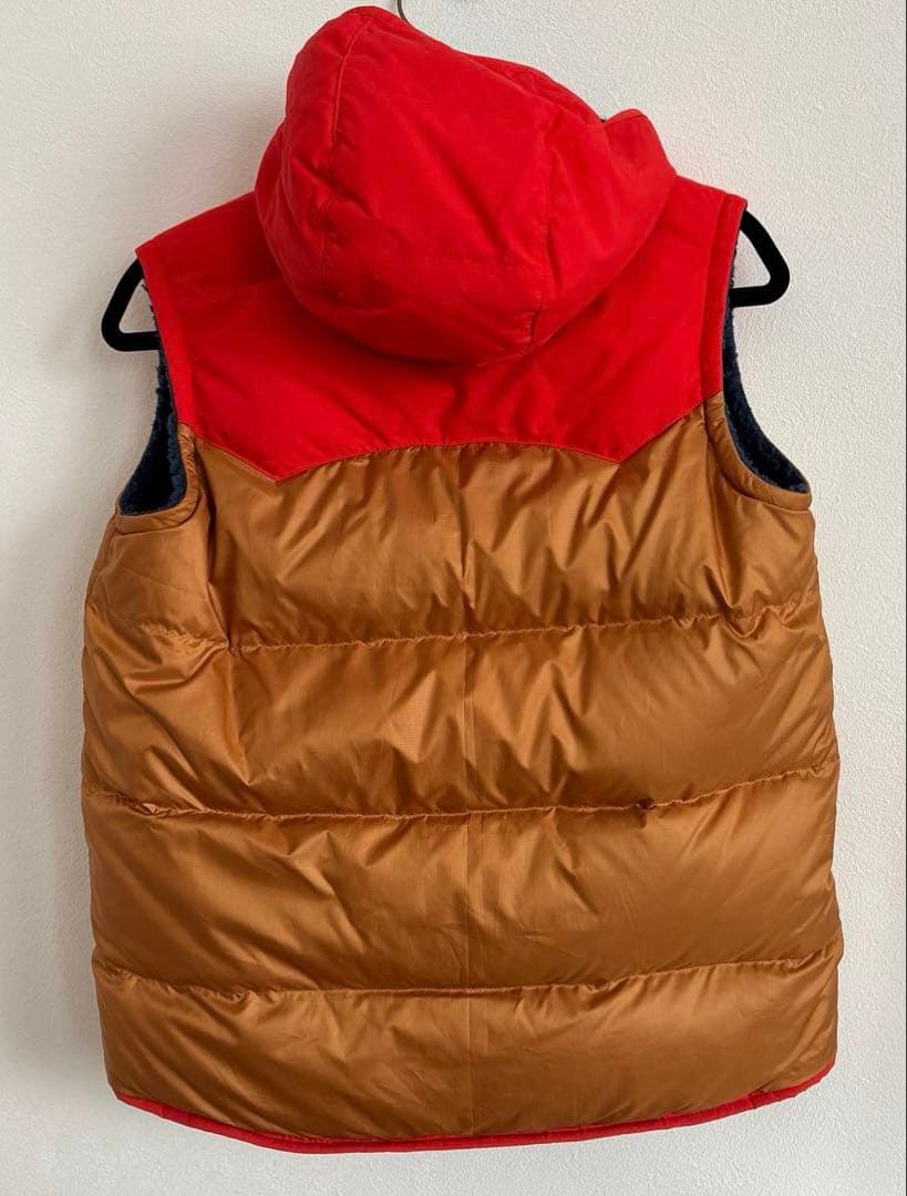 パタゴニア リバーシブルダウンベストL