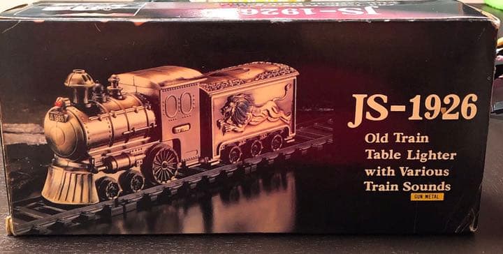 機関車のライターたばこケース