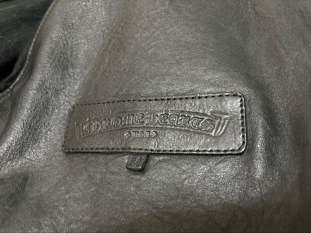 クロムハーツ　レザージャケット　オールド　ライダース　Chrome Hearts