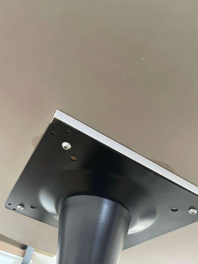 ダイニングテーブル 80cm 大理石調 白