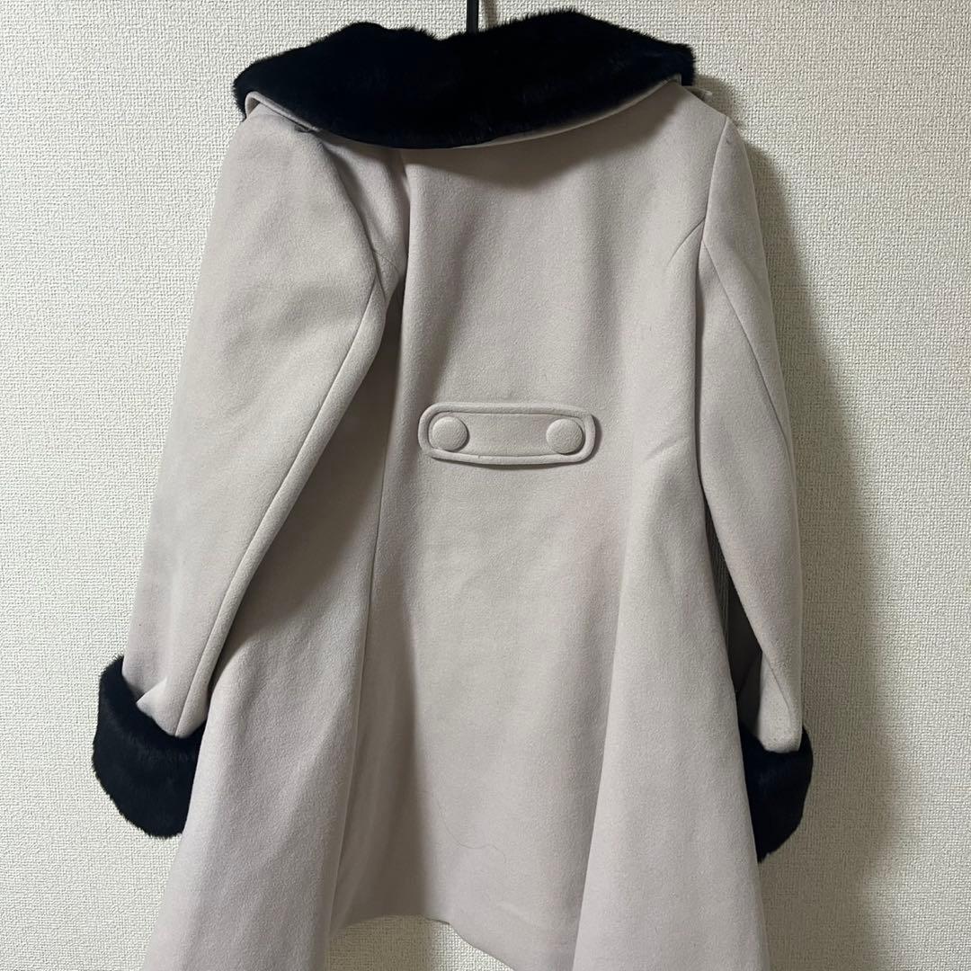 ☆ pium ピウム コート ピンク×ブラック ☆