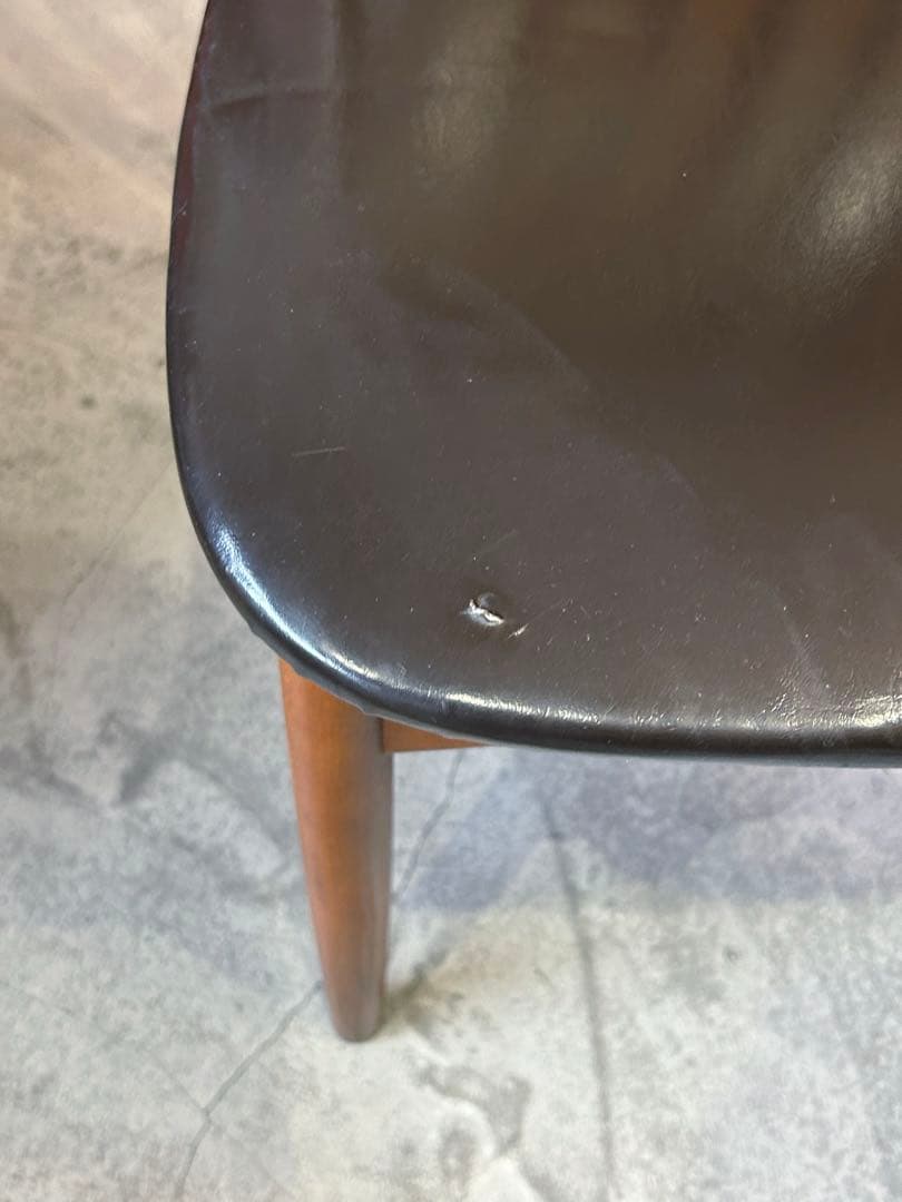 貴重!! 60s 70s ビンテージ 飛騨家具 日進木工　ウッドチェア ①