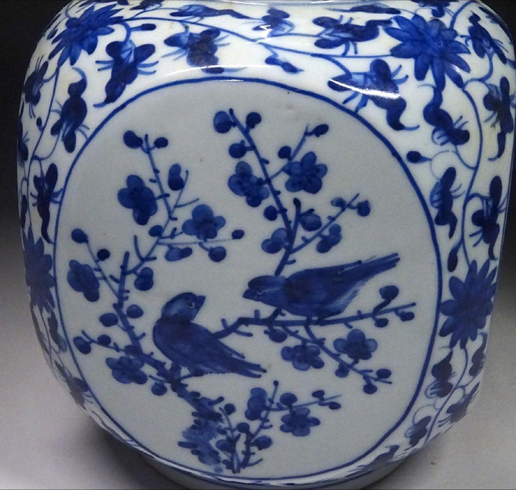 中国古玩 青花 染付 花瓶 2点 大明宣徳年製 含 唐物 t99147