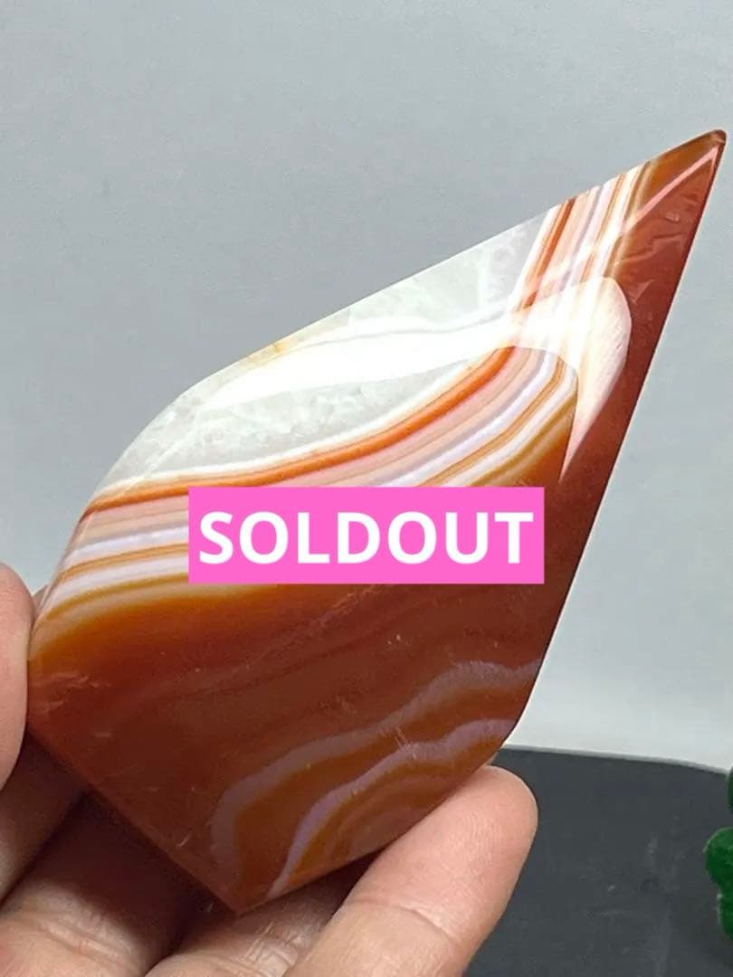 天然石　カーネリアン　フレイム　タケノコ　雫　⭐️1903