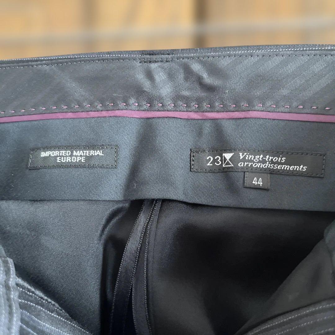 23区 ストライプ パンツスーツ 44サイズ