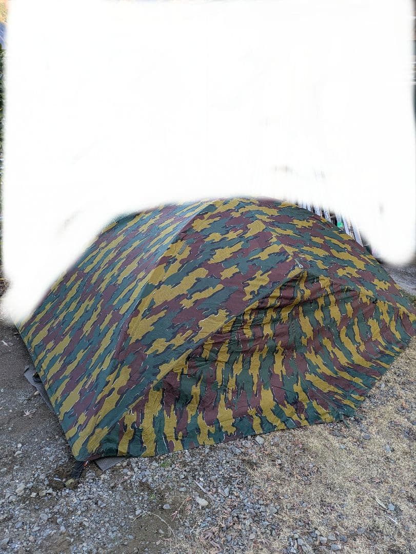 希少　ベルギー軍幕　美品