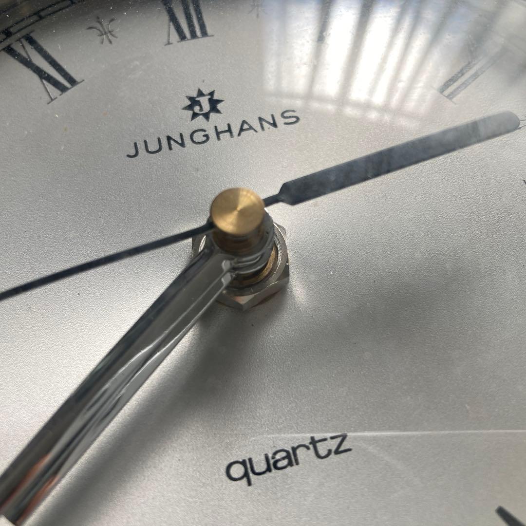 ドイツ JUNGHANS ユンハンス クリスタル 掛け時計 ヴィンテージ