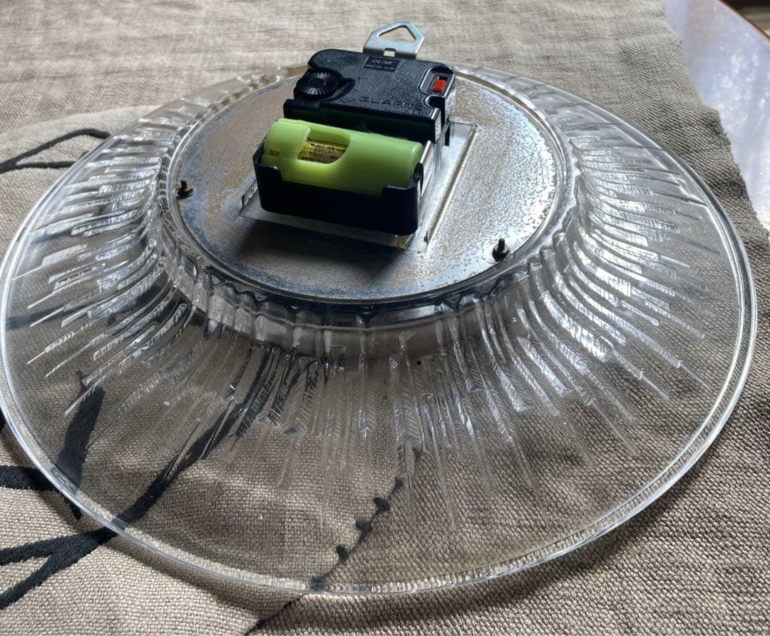 ドイツ JUNGHANS ユンハンス クリスタル 掛け時計 ヴィンテージ