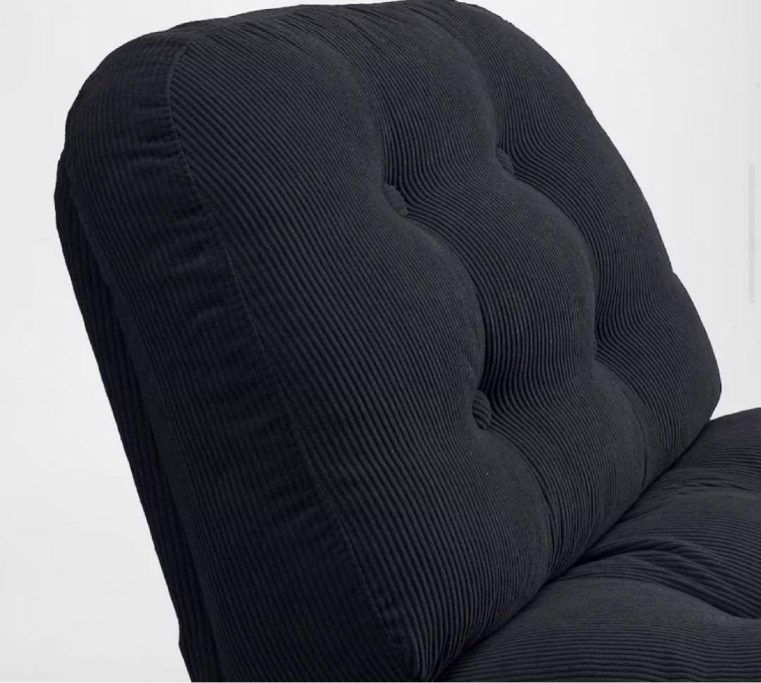 イケア　DYVLINGE 一人掛け回転パーソナルチェア ブラック