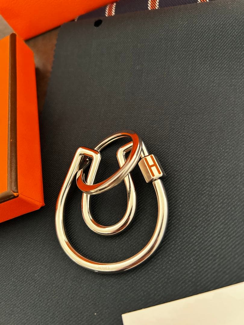 HERMES】正規品　フェール・ア・シュヴァル　キーリング　キーホルダー