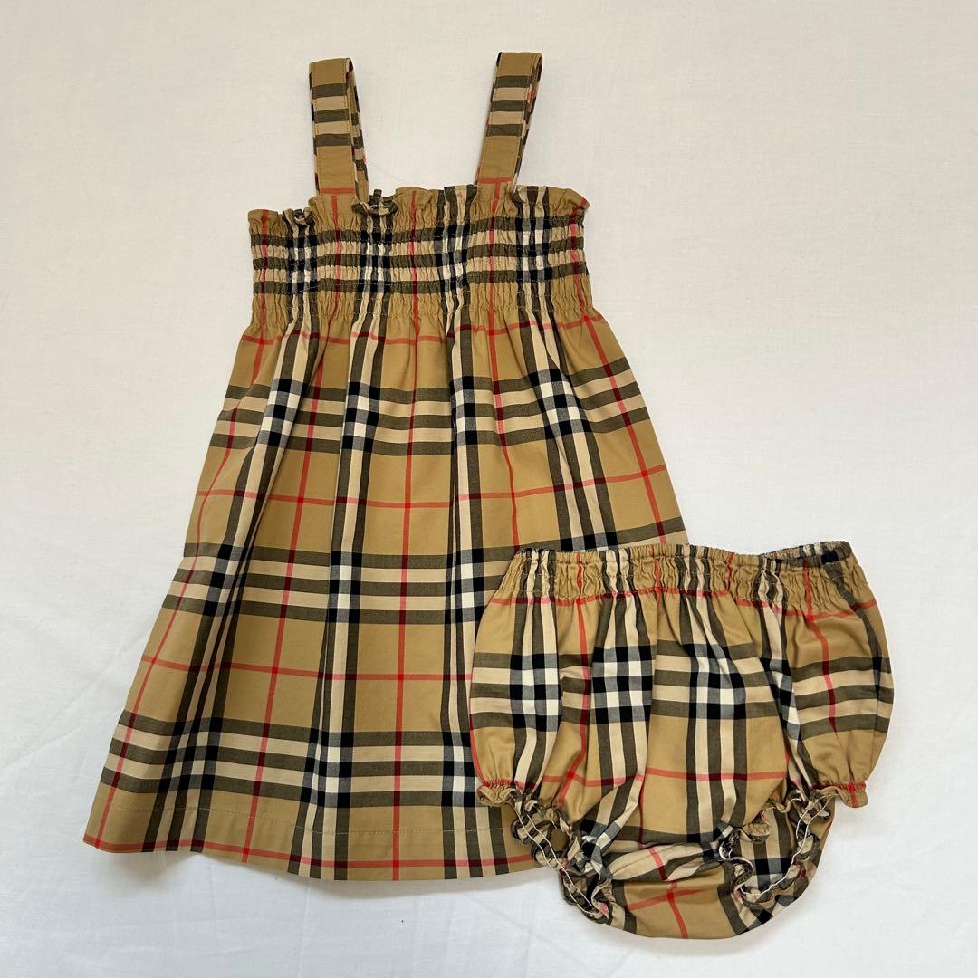⭐️ BURBERRY ベビー　ワンピース（パンツ付き）