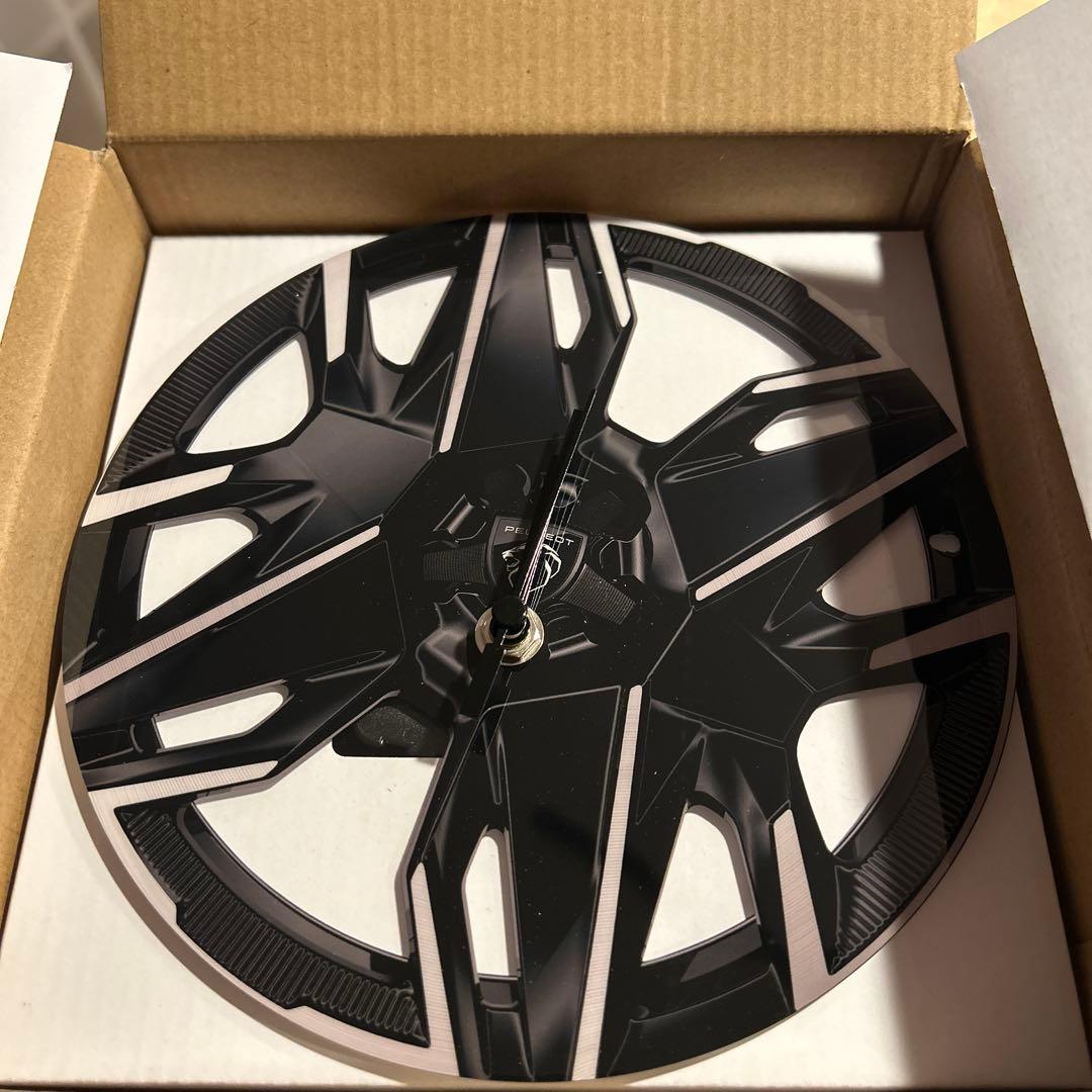 ホイールデザイン 掛時計 直径20cm