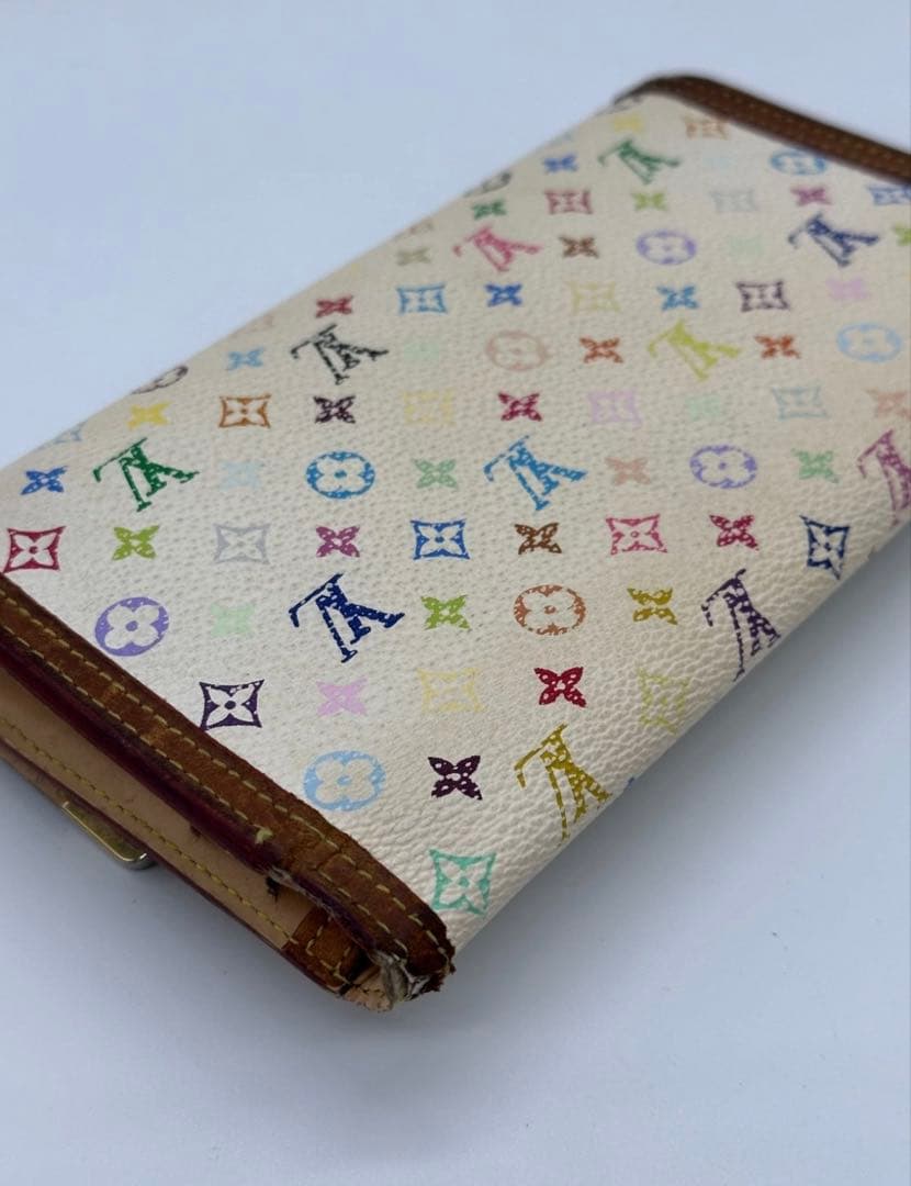 ルイヴィトン モノグラム マルチカラー ポルトトレゾール インターナショナル