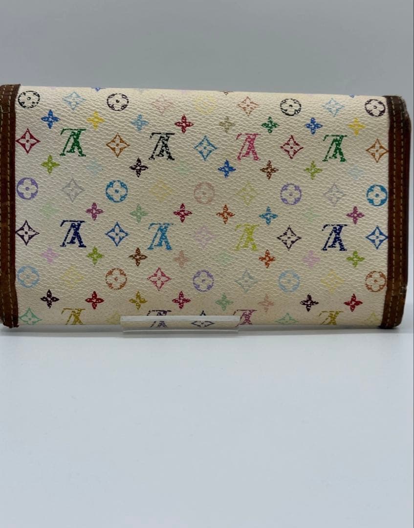 ルイヴィトン モノグラム マルチカラー ポルトトレゾール インターナショナル