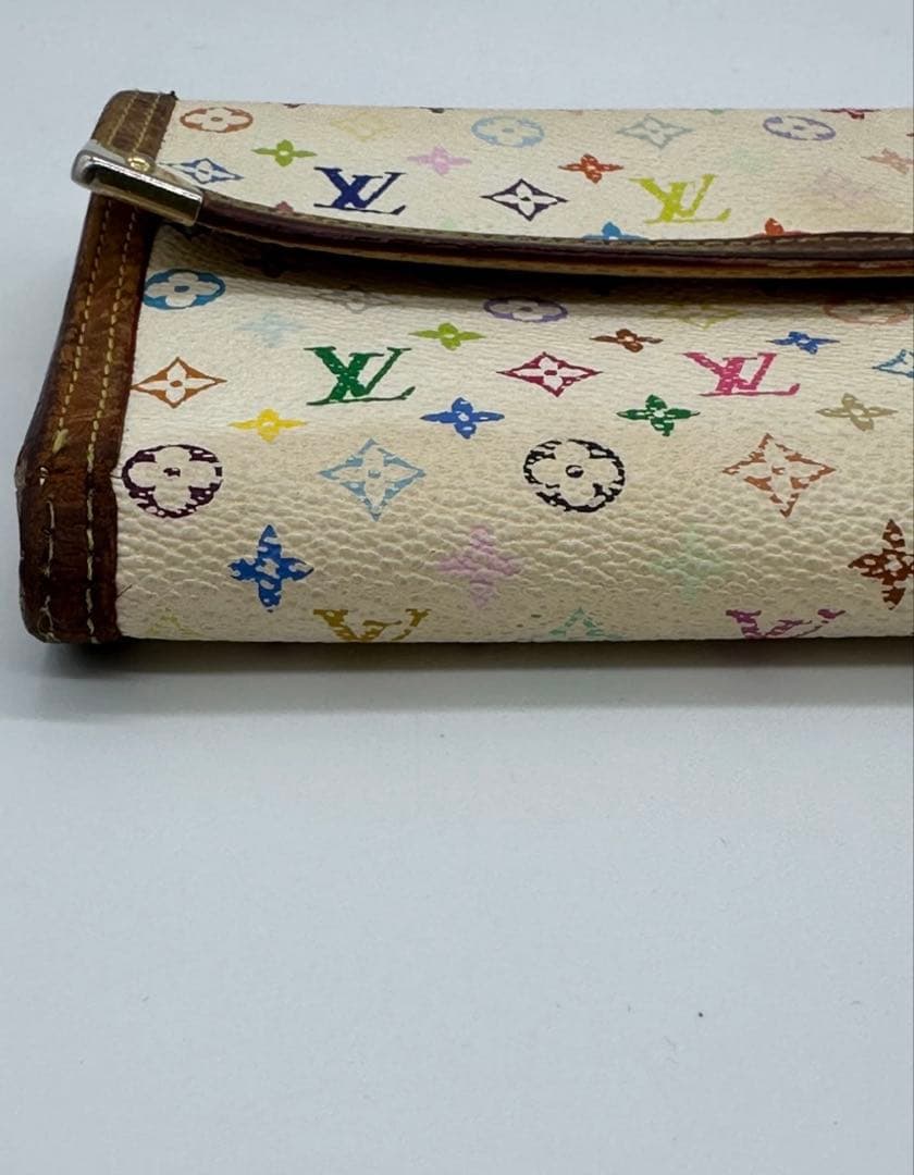 ルイヴィトン モノグラム マルチカラー ポルトトレゾール インターナショナル